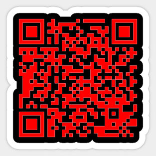Fuck-You-Qr-Code Sticker